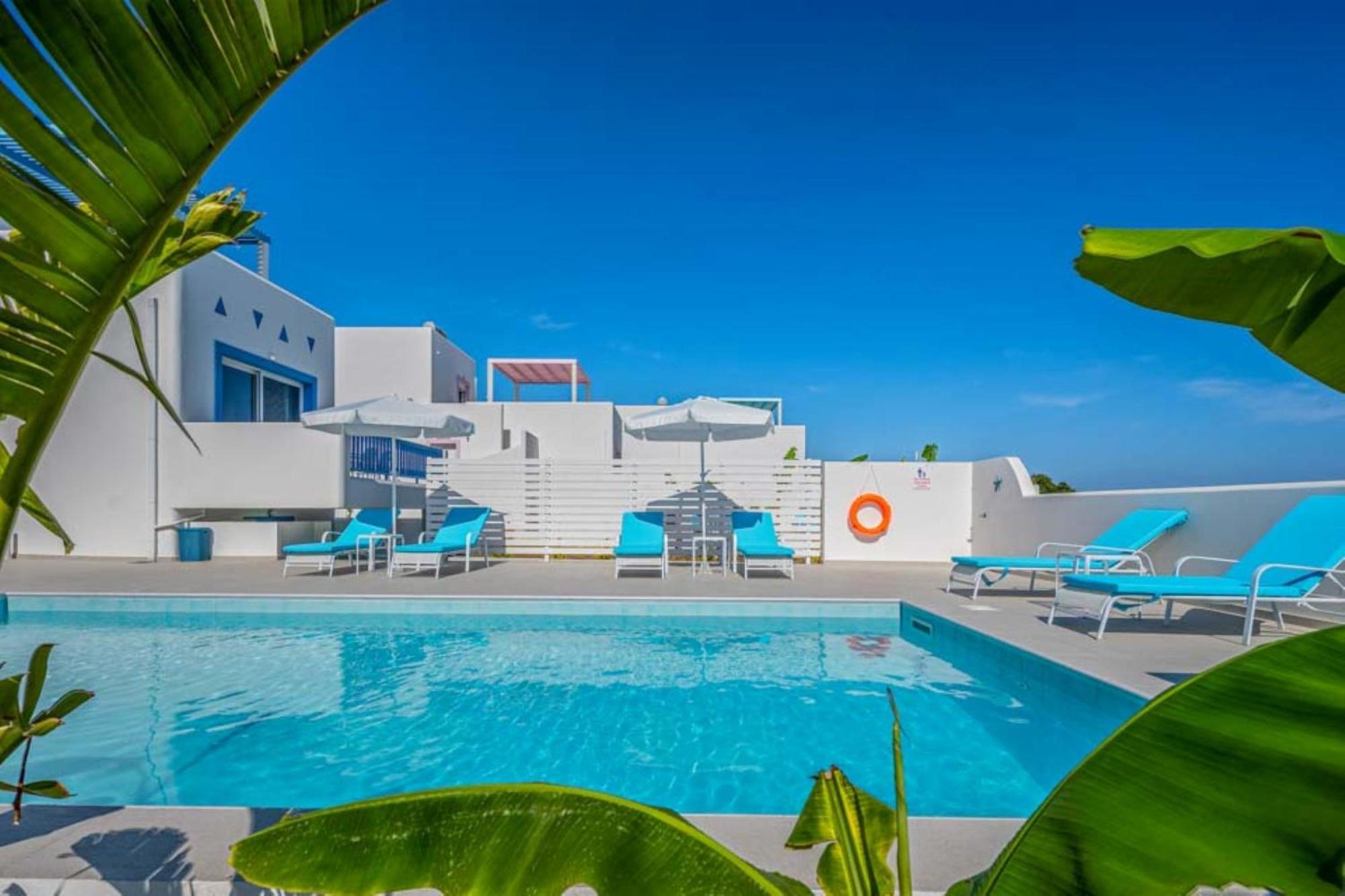 Xenos Villa 6 With A Private Pool Near The Sea Tigkaki  Exterior photo