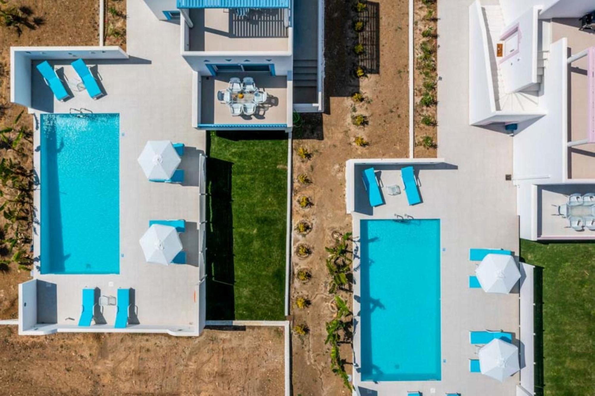 Xenos Villa 6 With A Private Pool Near The Sea Tigkaki  Exterior photo